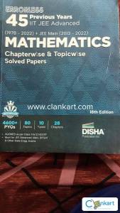 Disha MATHEMATICS 45 YEARS PYQ