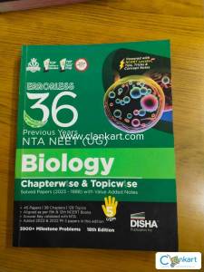 Disha Publication Errorless 36 previous year Biology