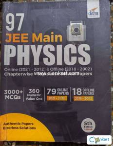 Disha Publication Jee Main Physics Previous Years Solved Papers