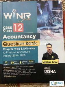 Disha WINR Series CBSE Class 12 Accountancy  2025-26