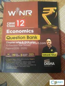 Disha WINR Series CBSE Class 12 Economics Question Bank 2025-26