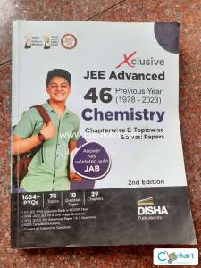 Disha Xclusive Chemistry JEE Advanced 2024 46 Years PYQ's