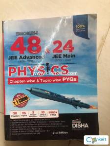 Disha all years pyqs of jee advanced 48 years and jee main 24 years