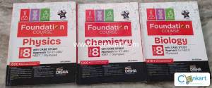 Disha foundation course in physics chemistry bio for class 8