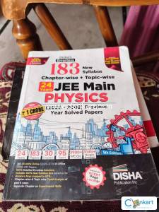 Disha jee main pyqs (2002-2025) previous year solved papers