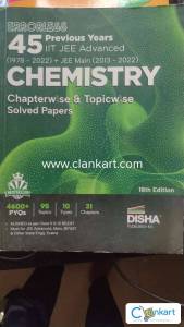 Disha previous year Jee chemistry