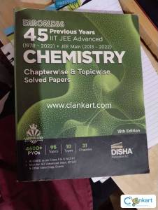 Disha publication jee mains 45 year pyq