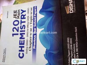 Disha publication jee mains chemistry chapter wise pyqs