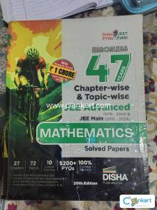 Disha publication pyq books mathematics