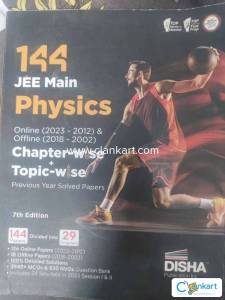 Disha publications 144 jee mains physics pyqs