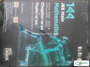 Disha publications 144 jee mains pyqs mathematics