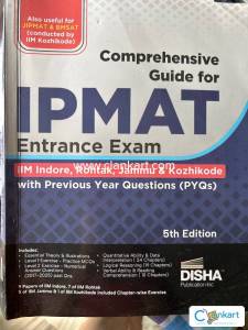 Disha publications IPMAT GUIDE