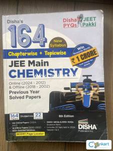 Dishas 164 chapterwise+topicwise, JEE Main CHEMISTRY.