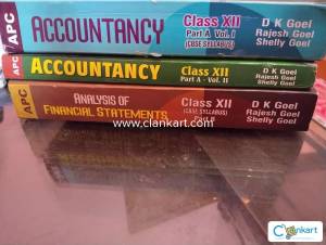 Dk Goyal accountancy class 12 all parts+business studies sample paper