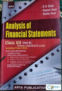 Dk goel Analysis of Financial Statement for Class 12th