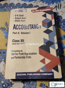 Dk goel accountancy part a volume I class 12