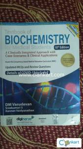 Dm Vasudevan book of biochemistry