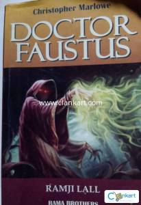 Doctor Faustus by Christopher Marlowe for MA English literature book