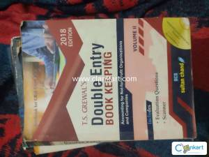 Double entry book keeping T.S GREWAL'S volume-1,2
