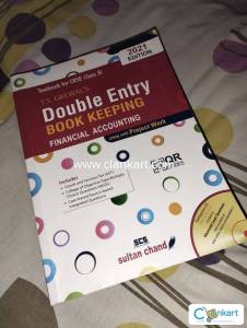 Double entry book keeping accountancy book class 11 like new condition