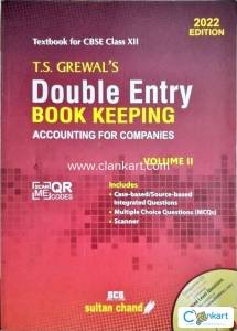 Double entry book keeping for class 12 vol 2