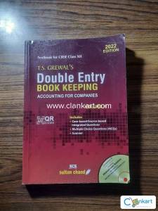 Double entry book keeping vol 2 TS Grewal class 12