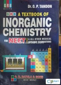 Dr.O.P.Tandon Textbook of Inorganic Chemistry for NEET