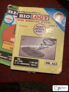 Dr. Ali Objective Biology for NEET,Set of 2 Books for 11th and 12th