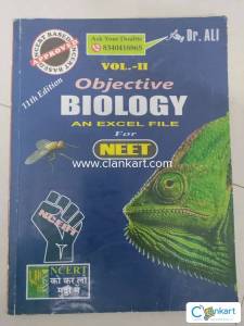 Dr. Ali Objective Biology for NEET Vol 2