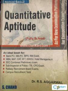 Dr. R.S Aggarwal - Quantitative Aptitude Book