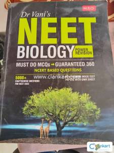 Dr Vani's Neet Biology Power Revision Book