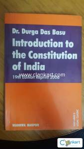 Dr durga das basu  constution book