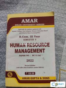 Du Bcom hons HRM Shiv das