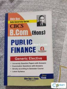 Du Bcom hons Public Finance Shiv das question papers