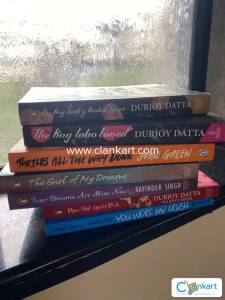 Durjoy Dutta (5 books) + Ravinder Singh (1 book)