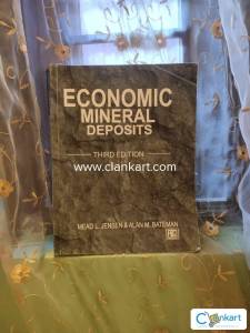 ECONOMIC MINERAL DEPOSITS BY JENSEN AND BATEMAN - 3RD EDITION