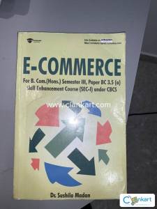 E-Commerce book by Dr.Sushila Madan for bba (sem2), B.Com hons (sem3)