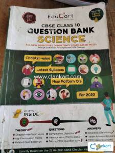 EDUCART CBSE CALSS 10 QUESTION BANK SCIENCE