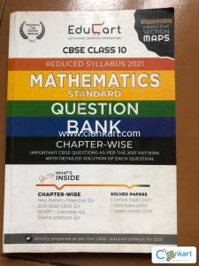 EDUCART CBSE CLASS 10 MATHS QUESTION BANK