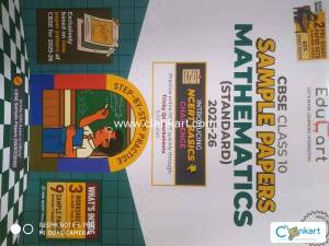 EDUCART CBSE CLASS 10 SAMPLE PAPERS MATHEMATICS (STANDARD) LATEST