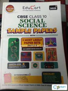 EDUCART CBSE CLASS 10 SOCIAL SCIENCE SAMPLE PAPERS