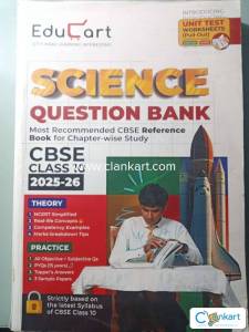 EDUCART CBSE class 10 science question bank 2025-26
