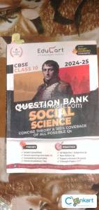 EDUCART SST QUESTION BOOKLET FOR CLASS 10TH 2024-25