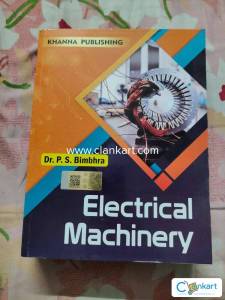 ELECTRICAL MACHINERY BY DR P.S. BIMBHRA