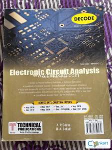 ELECTRONIC CURCUIT ANALYSIS