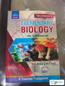 ELEMENTARY BIOLOGY VOLUME 2 CLASS 12