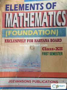 ELEMENTS OF MATHEMATICS