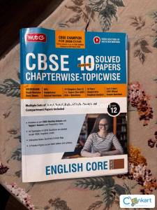 ENGLISH CLASS 12 PAST 10 YEAR CHAPTERWISE PYQs IN V.GOOD CONDN.