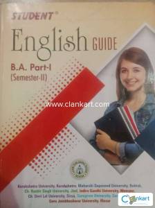 ENGLISH GUIDE (STUDENT) B.A PART-I SEMESTER-II