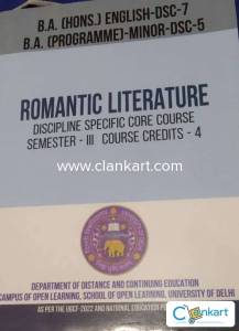 ENGLISH HONOURS STUDY MATERIAL